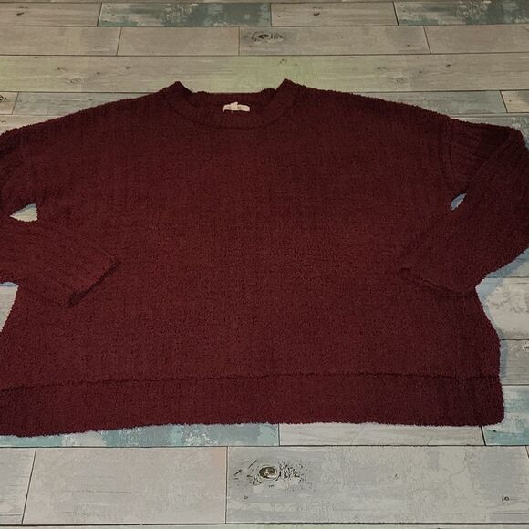 Maurices Maroon Sweater sz Large - Picture 1 of 7